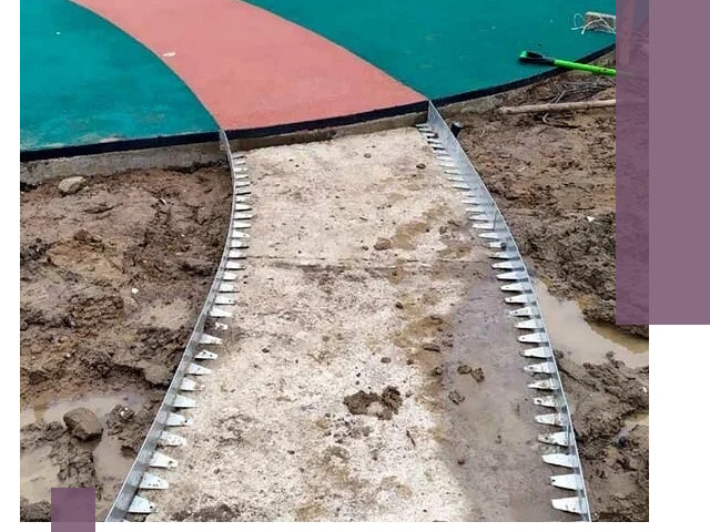 Металлические бордюры для дорожек в Черногорске — монтаж и изготовление