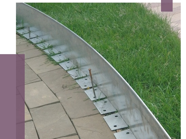 Металлические бордюры для тротуаров в Черногорске от 8676 руб.