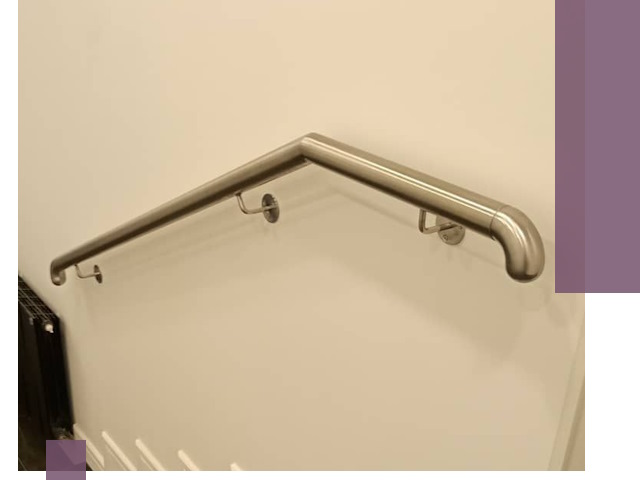 Изготовление пристенных поручней в Черногорске под ключ за сроки