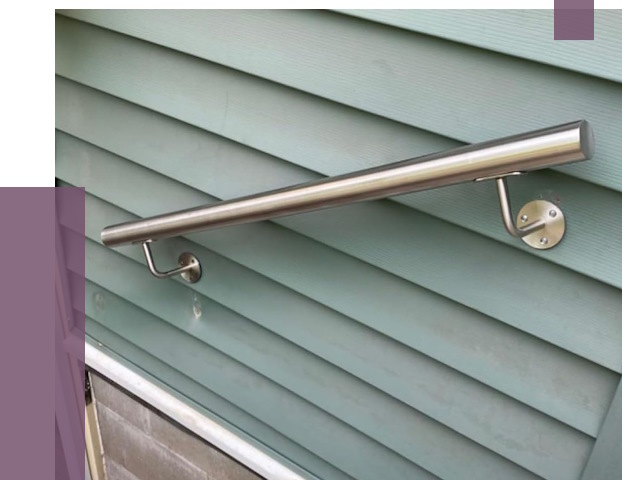 Поручни из нержавеющей стали в Черногорске от 7655 руб.  | ПРОЛЁТ-Чрн