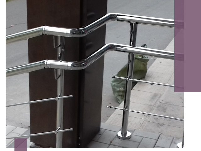 Монтаж поручней из нержавеющей стали в Черногорске качественно и быстро